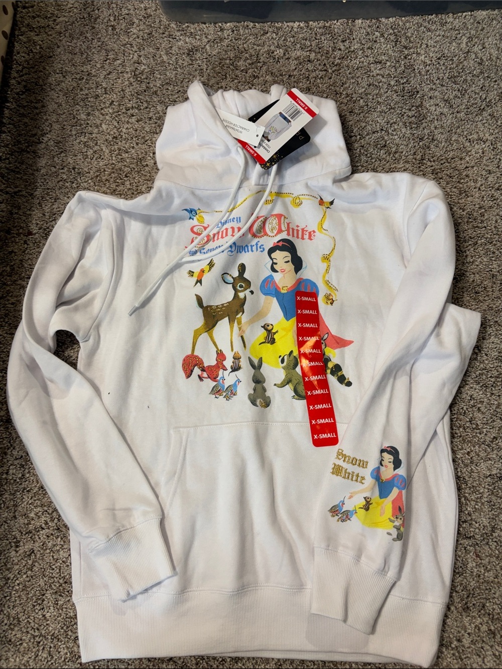 Disney White Snow White & Woodland Friends Pullover Hoodie